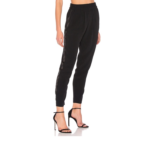 Rebecca Taylor Emma Silk Trim Pant - Picture 6 of 7